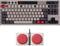8Bitdo Retro Mechanical Keyboard, Bluetooth/2.4G/USB-C Hot Swappable Gaming Keyboard with 87 Keys, Dual Super Buttons and Super Stick for Windows and Android - ISO UK Layout - N Edition