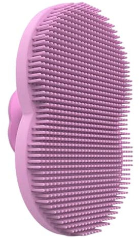 Bath And Facial Cleansing Brush | Silicone Face Scrubber,Shower Scrub Brush, Soft Face And Egg Cleansing Scrub, Handheld Bath Scrubber For Women Men Home