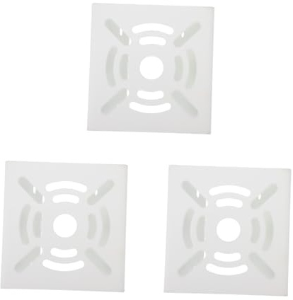 3 Stück Stahlbügel für Ptz Dome CCTV, Weiß, Wandhalterung | Mastmontageadapter für Sicherheitskameras, Wiederverwendbar, für Wand und Deckenmontage, Outdoor