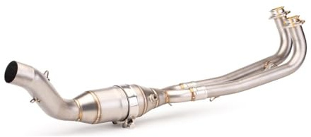 Tubo di scarico moto Per T-max T MAX 500 530 560 Tmax530 Tmax560 2016 2017 2018 2021 Tubo Di Scarico Completo Per Moto.(Silver)
