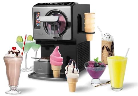 Soft Serve - Máquina para hacer helados y bebidas congeladas con palanca dispensadora - Modelo GSI1020
