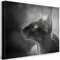 Julia-Art - Bilder Sphynx Katze Leinwand mit Keilrahmen 100 x 70 cm Leinwandbild XXL Wandbild Tiere Kunstdrucke Tierwelten Bild Wanddesign Wanddekoration c-642v-103
