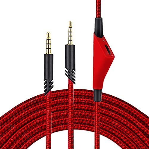 GLASSNOBLE Ersatzkabel,Ersatz-Aux-Kabel-Verlängerungs-Musikkabel-Drahtleitung für Astro A10 A40 A30 Gaming-Headsets
