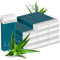 Kosmetex Warmwachspatronen Aloe Vera Wachs, Roll-On Wax Roller mit Rollkopf breit, Waxpatronen, 12x 100 ml