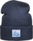 Patch Strickmütze für Kinder: Traktor - Trecker Bauernhof Bagger Baustelle LKW Schlepper - Wintermütze Warme Beanie Kappe Kopfbedeckung Geschenk für Junge Jungen & Mädchen (Navy)