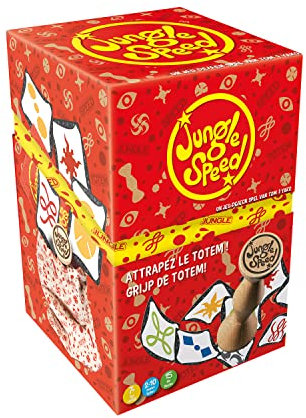 Jungle Speed - Juego de Cartas - ¡Toma el tótem y GANA! - para Toda la Familia - Idioma holandés