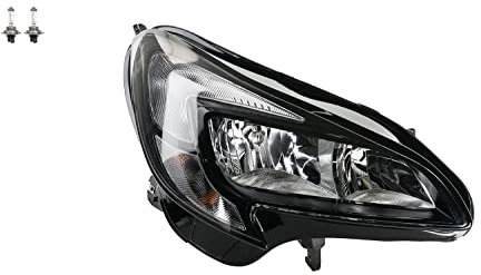 Johns, Scheinwerfer passend für Opel Corsa E 09/14- rechts + Leuchtmittel