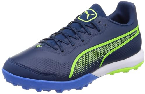 PUMA Turf King Pro TT Gear Up Football Shoes, Blue Green, 8.5 UK