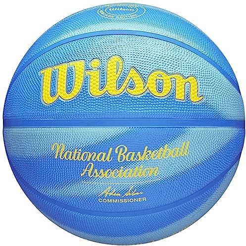 Wilson NBA DRV Pro Heritage Ball WZ3008501XB, Womens,Mens basketballs, Blue, 7 EU