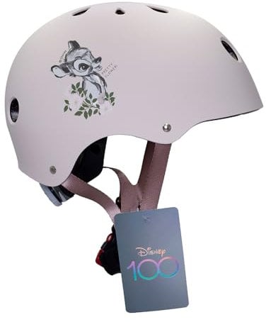 Disney Unisex – Babys Bambi Sports Helmet Limited Edition D100, HELL ROSA, 52-56