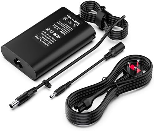 shefor 65W Laptop Charger Compatible With Dell Inspiron 15 13 14 17 11 3000 5000 7000 3793 5558 5559 5570 5593, Latitude 3400 3500, Vostro 15 14 3000 3558 5468 5590, XPS 11 12 13 Power Slim Adapter