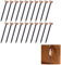 Wall Pins for Hanging Pictures - 20 PCS Brass Head Nails for Photo Frames and Wall Decor