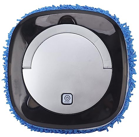 JTLB Robot de limpieza automático de piso con aspiradora de tanque de agua y robot de limpieza de trapeador (plateado)