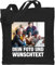 Baumwolltasche - Geschenk mit Bild I eigenem Foto I Name I eigener Text I Wunschtext - Unisize - Schwarz - tasche kindergarten stofftasche selbst drucken logo beutel stoffbeutel deinem