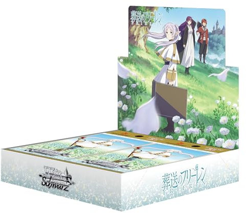 Bushiroad Weiss Schwarz Booster Pack Funeral Freeren Box: Anime Sammelkartenspiel Booster Pack für Erwachsene ab 18 Jahren