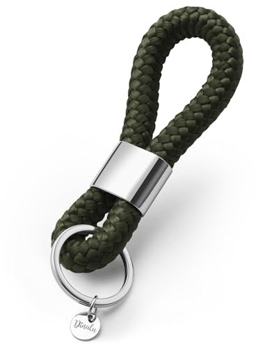 Dinalu Schlüsselanhänger silber, olive