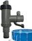 Bestways Vanne d'arrêt intérieure pour piscine hors-sol | Accessoires de piscine Intexs | Vanne à piston 2 en 1 | Pièces de rechange pour piscine Intexs/Bestways/Coleman | Accessoires de piscine