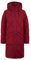 Ziener Damen TALASI Winter-Mantel | warm, atmungsaktiv, wasserdicht, knielang, berry, 34