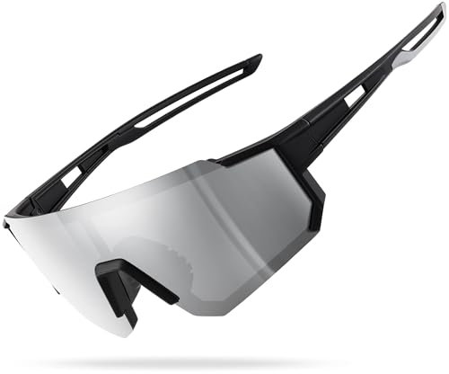 suoso Sportbrille-Sonnenbrille Herren-Damen-Fahrradbrille-Sunglasses men-Polarisiert-UV400-Damen-Ski Sonnenbrille-Schnelle Brille Rave-Radfahren-Fahrrad-Angeln-Rennrad brille 15