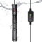 ONLYSTAR Fish Tank Heater 50W/100W/200W/300W/500W with Over-Temperature Protection, Explosion Proof Quartz Glass, Aquarium Heater with LED Thermostat Controller (50W)