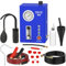 PLAYOCCAR Machine à Fumée Dépistage Fuites Auto, EVAP avec Pompe Air Intégrée & Manomètre, 12V pour Tuyauteries, Fuites Carburant & Vide, Toutes Voitures.