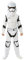 SINSEN Sturmtruppen Kostüm für Kinder Weißes Soldaten Overall mit Halbmaske für Halloween Cosplay Outfits für Jungen von 4 bis 10 Jahren
