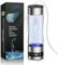 IUHFSIFS 2025 Neu Wasserstoff Wasserflasche mit Digitalanzeige, 5000 PPB H2-Konzentration & SPE-Technologie der 2. Generation, Wasserstoffreiches Wasser in 5 Minuten, 450ml (Silber)