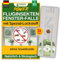 GREEN GUARDIA Fluginsekten Fenster-Falle mit Spezial-Lockstoff - 3X Fallen - umweltfreundlich Fluginsekten bekämpfen, Chemiefreie Falle mit starker Klebefläche, giftfrei & geruchsneutral