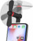 Aoiutrn Mini ventilatore, girevole a 180 gradi, portatile, refrigeratore, ventilatore per cellulare, compatibile con iPhone 14/14Pro Max/13/13 Pro Max/12/12 Pro Max/11/11 Pro/11 Pro Max/X/Xs/Xr/iPad e