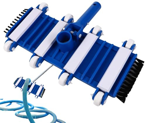 Tête De Balai Aspirateur pour Piscine | Tête De Nettoyage Robuste pour Piscine,Équipement D'Aspiration Manuel pour Élimination des Algues Et Accessoires d'entretien
