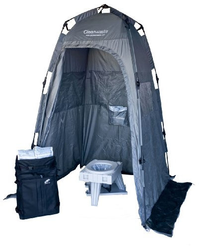 Cleanwaste Go Anywhere Komplette Mietklo System One Farbe, eine Größe