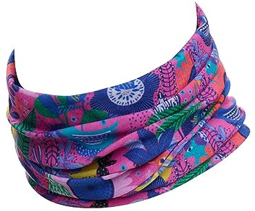 Hilltop Motorrad Halstuch, Multifunktionstuch, Schlauchtuch, Bandana, Schal/die Saumkanten sind vernäht, Farbe/Design:Design 353-12