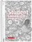Brunnen 106742801 Notizblock/Collegeblock Student Zenart Motiv Krake, A4, kariert Lineatur 28, 90 g/m², 80 Blatt (5, A4, kariert)