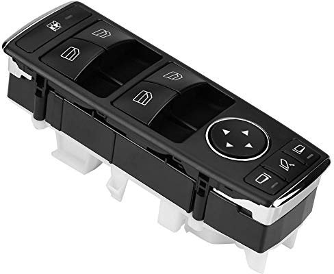 KIMISS Elektrischer Fensterheberschalter, Auto Power Master Window Switch Control vorne links für W204 2128208310