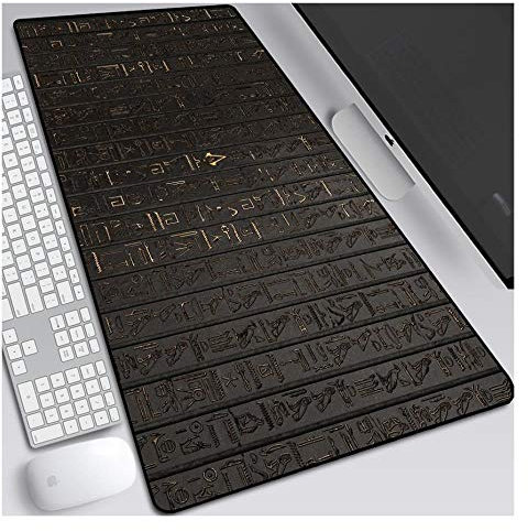 Tapis De Souris Assassin's Creed 900X400Mm, Tapis De Souris Speed Gaming, Grand Tapis De Souris Grand Format XXL avec Base De 3 Mm D'Épaisseur, pour Ordinateurs Portables, Pc