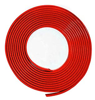 Profil rouge autocollant pour voiture, pare-chocs avant + arrière