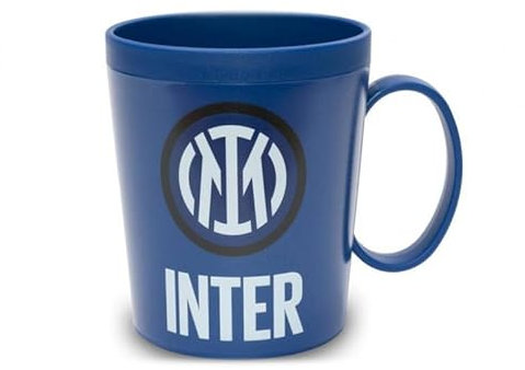 Inter tazza con manico, Blu/Nero/Bianco, 360 ml