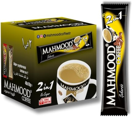 Mahmood Coffee 2 in 1, Instantkaffee, 48 Stück
