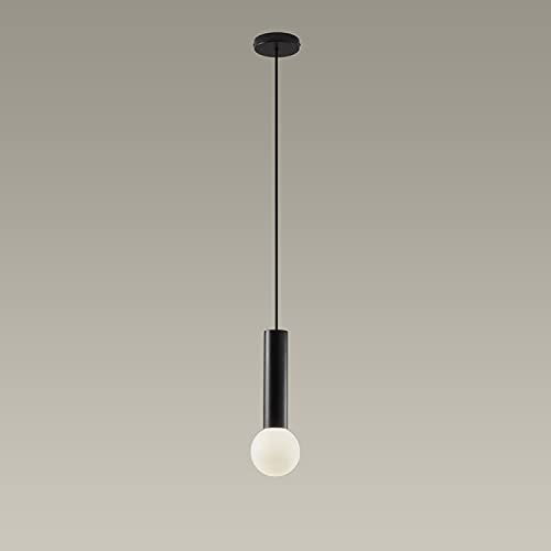 LEDS C4 Mist Badezimmerdecke Simple Pendelleuchte Metallic Schwarz E14