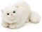 Uni-Toys - Perserkatze weiß, liegend - 31 cm (Länge) - Plüsch-Katze - Plüschtier, Kuscheltier