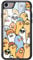 MAYCARI Cute Ducks Pattern Printed Cases for iPhone 7/8/SE 2020，Cute Slim Soft TPU Hard Back Shatter-Resistant Shockproof Anti-Fall Protective Girly Painting Art Cover Case for Girls Women Children
