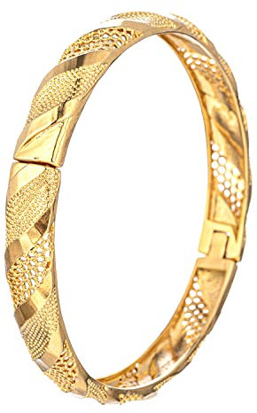 Bracciale rigido da donna placcato in oro bianco 18 carati filo cavo intrecciato aperto braccialetto regalo, nessuna pietra preziosa, Senza pietre preziose