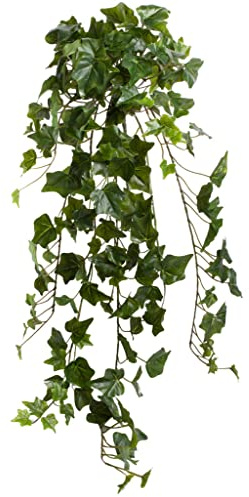 Botanic-Haus künstlicher Efeu Hängebusch, Kunstpflanze Englisch Efeu ca. 86 cm lang, Farbe: grün