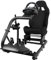 Minneer Racing Simulator Cockpit Universal Steering Wheel Stand with Seat suitable for Logitech G25 G27 G29 G920 G923 Thrustmaster T300 Fanatec Wheel&Pedal not Include (racing cockpit - black)