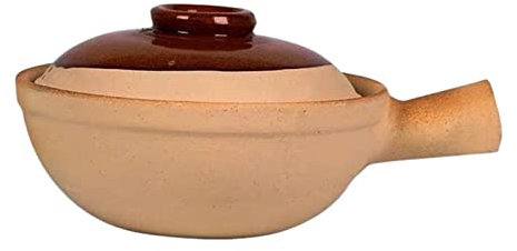 TREGOO Kochtöpfe Suppentopf, Auflauf, Reismehl, Auflauf, Brei, Töpfertopf mit Griff