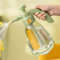 Rociador de jardín, pulverizador de jardín de 1.5L/0.3 galones, botella de spray presurizada de pico ajustable, rociador de presión transparente, botella de rociado de agua de mano para plantas, bote