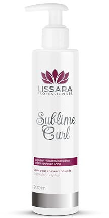 LISSARA - Gelée Coiffante Sublime Curl - Définition parfaite et contrôle des boucles - Fabriqué en France (200ml, Gelée Curl)