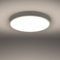 SOLLUX lighting - Hängelampe - Pendellampe ONYX - Pendelleuchte - Hängelleuchte - Niedriger Energieverbrauch - 65W, 5177lm, CRI81, 3000K, ~230V, 50Hz, IP20 - Weiß - 60x60x6cm