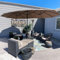 PURPLE LEAF Parasol de Jardin Exterieur avec Pied, Parasol Grande Taille 4,55L x 2,7l x 2,4H m, Parasol Double Rectangulaire avec Aluminium Manivelle pour Balcon Terrasse Patio, Taupe