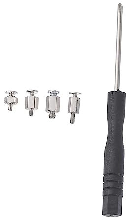 CONGARTENO Kit De Tornillos Para Ssd M.2, Tornillos De Montaje De Acero Inoxidable Para Placa Base, Compatible y Placas Madre, y, Compacto y Portátil, Uso Reparación y Mantenimiento